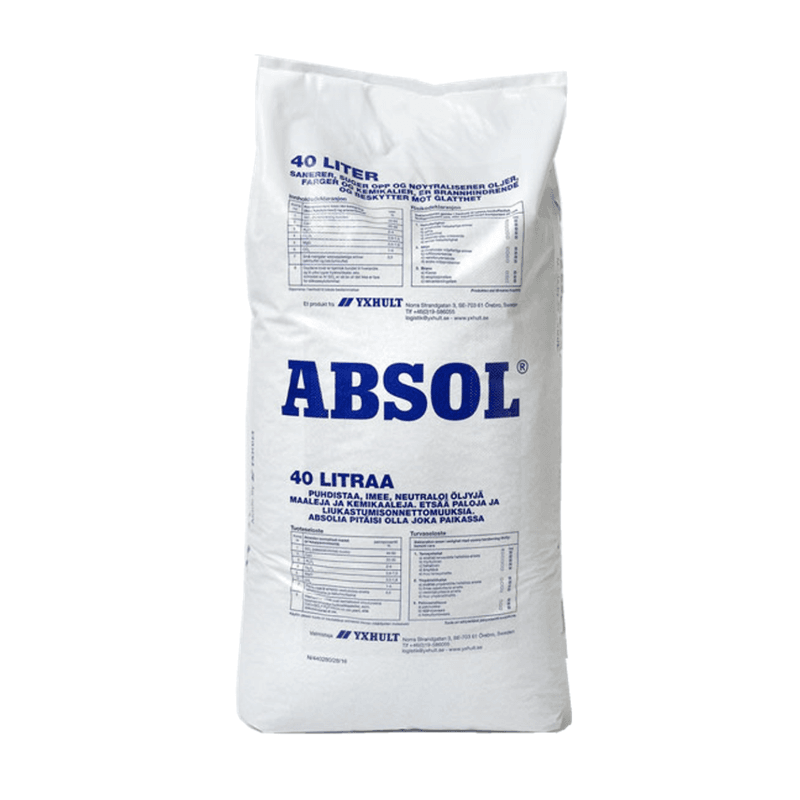 Absol - 40L sekk - Universal absorbent